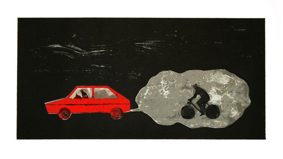 Adama Mickiewicz Avenue | relief  | 27×55 cm | 2015